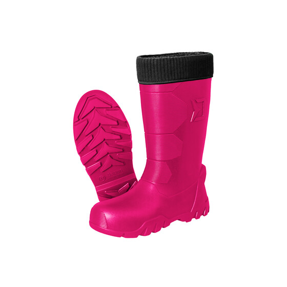 Damen Gummistiefel pink Winter Stiefel gefttert Gr. 41