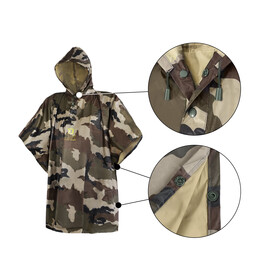 Poncho wasserdicht Regenponcho kurzärmlig