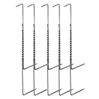 5 Räucherhaken gedreht mit 2 Spitze gallery