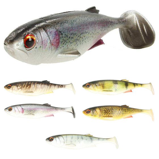 Major Craft Stabi Action Shad fat Gummifisch 9 cm