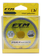 Schnur MAXimum geflochtene Angelschnur x4 150 m 0,10 mm - 5,