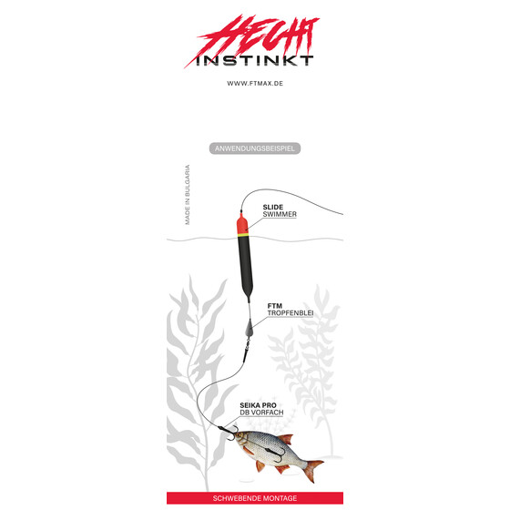 Raubfisch Pose Hecht Slide Swimmer 10 g - 14 cm