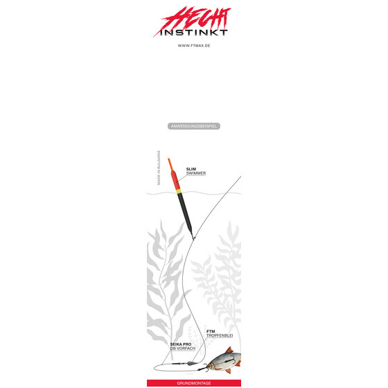 Hecht Pose schlank Raubfischpose Slim Swimmer 15 g - 24 cm