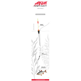 Zander Pose extrem schlank Raubfischpose mit Knicklicht 4...