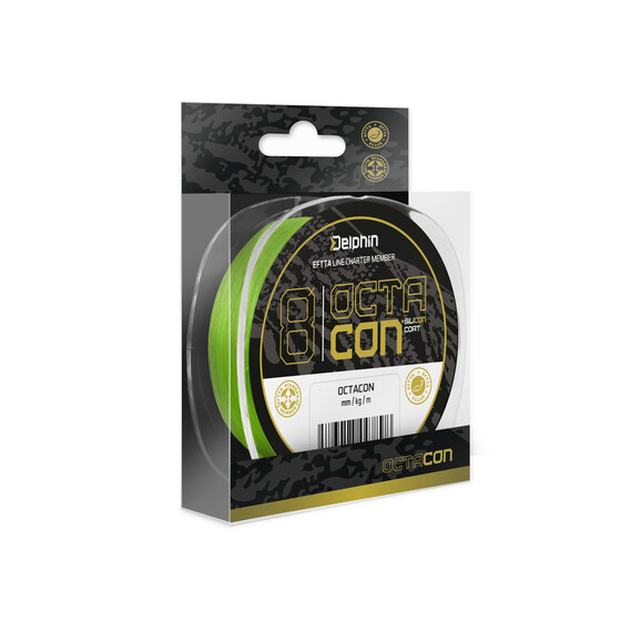 8-fach geflochtene Schnur OctaCon fluo grn 135 m