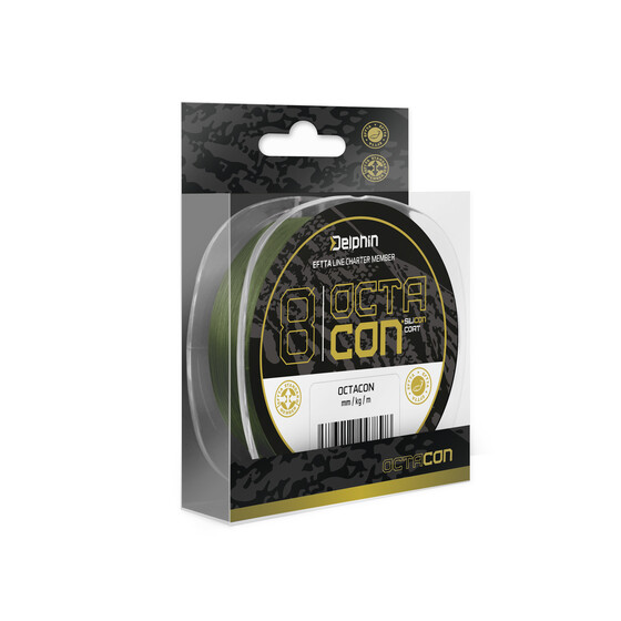 8-fach geflochtene Schnur OctaCon grn 135 m