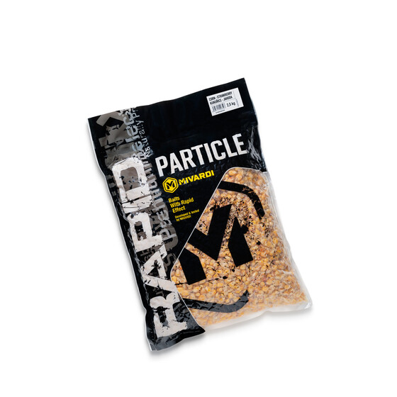 Mais gedmpft Partikel Futter angelfertig Karpfen Carp Corn Erdbeer 2,5 kg