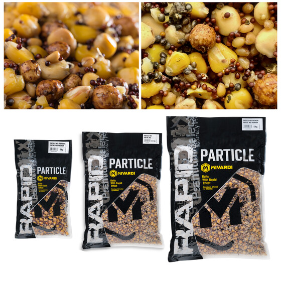 Partikel Mix Premium Mais Weizen Raps Lupinen Tigernsse Hanf