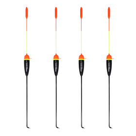 4 Zander Posen Set extrem schlank Raubfischposen Ultrawide Swimmer 3 - 6 g