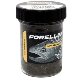 Forellenteig Knoblauch schwimmend 50 g schwarz / perlmutt