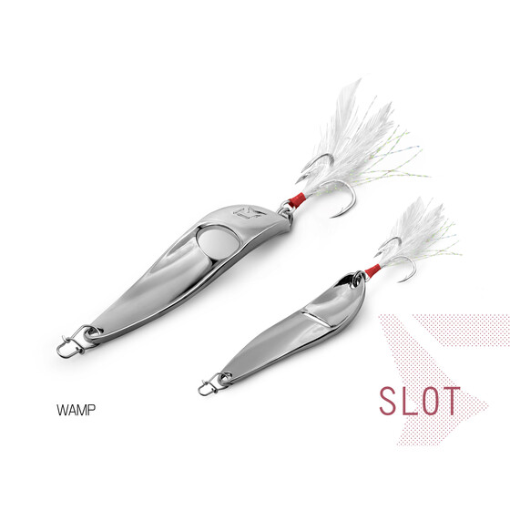 Raubfisch Blinker Delphin Slot Spoon Wamp 15 g