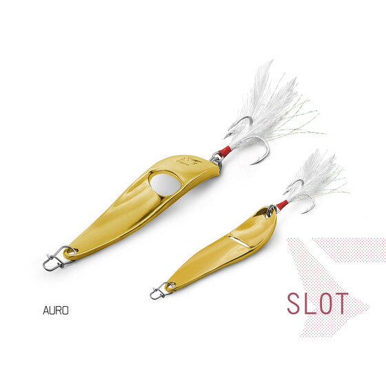 Raubfisch Blinker Delphin Slot Spoon Auro 20 g