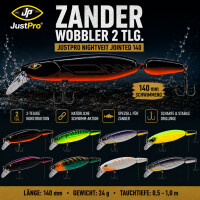 Zander Wobbler 2 tlg. JustPro Nightveit  productbox