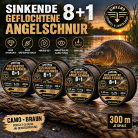 8-fach geflochtene sinkende Angelschnur  productbox