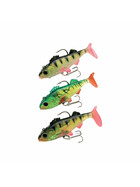 3 Stk Gummifisch Barsche Softbaits 06 cm