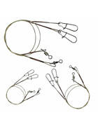 2 Stk Stahlvorfach Raubfisch 1x19 mit Wi gallery