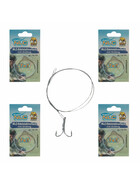 Stahlvorfach Hecht 7x7 mit Drilling gallery