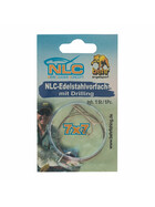 Stahlvorfach Hecht 7x7 mit Drilling 12 kg