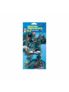 Stahlvorfach Angel Set 7x7 Vorfachkarte - Dri