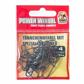 Tönnchenwirbel mit Spezialkarabiner Gr. 4