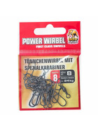 Tönnchenwirbel mit Spezialkarabiner Gr. 