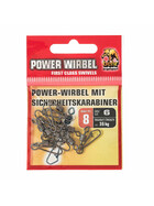 Wirbel mit Sicherheitskarabiner Gr. 6