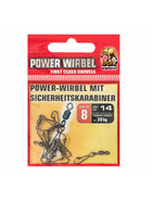 Wirbel mit Sicherheitskarabiner Gr. 14