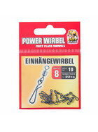 Wirbel Angelwirbel Spinnfischen Gr. 10