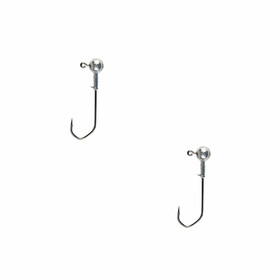 Jigkopf Angel Haken Jigköpfe rund 2 Stk 15 g Gr. 3/0