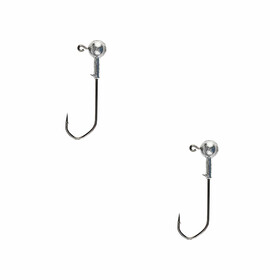 Jigkopf Angel Haken Jigköpfe rund 2 Stk 10 g Gr. 4/0