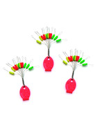 Schnur Stopper Angel Set 3x12 Gummistopper mix
