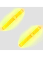 Angel Knicklichter 2 Stk Leuchtstäbe Eurolite gelb 1