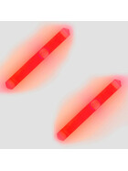 Angel Knicklichter 2 Stk Leuchtstäbe Eurolite rot 1