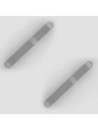 Angel Knicklichter 2 Stk Leuchtstäbe Eurolite wei&szlig