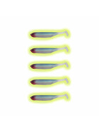 5 Stk Dropshot Köder Zander Gummis UV Mi
