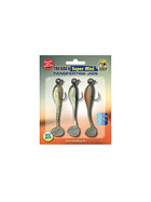 Gummifisch Barsch Angel Set 01 Mini Jigs