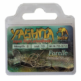 Forellen Haken Angelhaken Forelle lose nickel Gr. 08