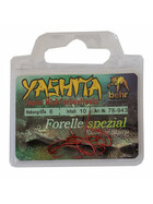 Angelhaken lose Forellen Haken rot Gr. 06