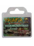 Angelhaken lose Forellen Haken rot Gr. 10