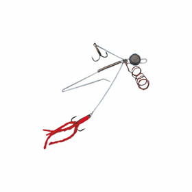 Kderfisch System Raubfisch Montage mit Jigkopf L