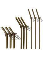 3 Anti Tangle Boom gebogen mit Karabiner gallery