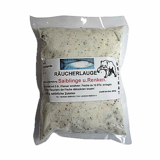 Rucherlauge Fisch Lake Saibling und Renken 400 g