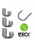 4 Welshaken Zeck Striker Einzelhaken Gr. S - L 2