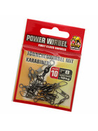 Tönnchen Wirbel mit Karabiner 10 St&uuml