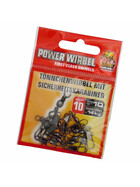 Tönnchenwirbel mit Sicherheitskarabiner 