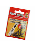 Tönnchenwirbel mit Sicherheitskarabiner 