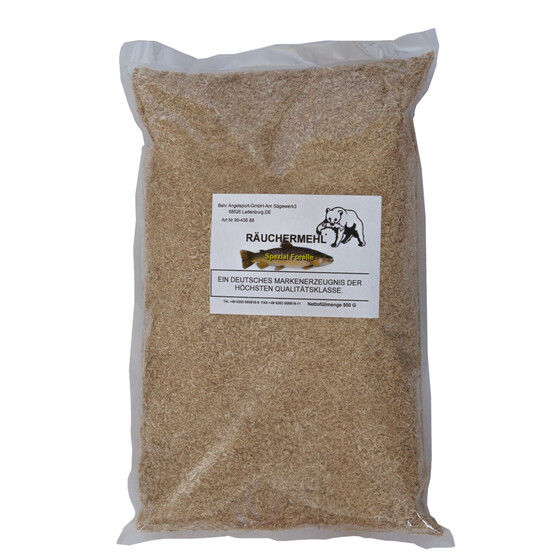 Ruchermehl Buche 500 g Forelle Spezial
