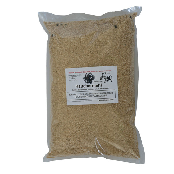Ruchermehl Buche 500 g Wacholder intensiv