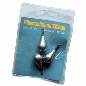 Birnenblei mit Wirbel 3 Stück à 15 g