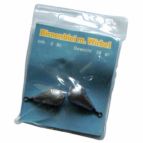 Birnenblei mit Wirbel 2 Stück à 20 g
